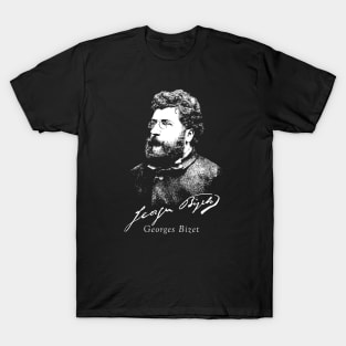 Georges Bizet. French composer. Classical Music. T-Shirt